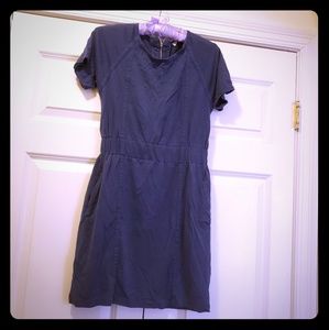 Whistles blue short sleeve dress. Size US 2/UK 6.